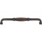 Jeffrey Alexander 192 mm Center-to-Center Brushed Oil Rubbed Bronze Audrey Cabinet Pull 278-192DBAC - alternate 4